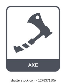 axe icon vector on white background, axe trendy filled icons from Camping collection, axe vector illustration
