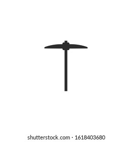 Axe Icon vector sign isolated for graphic and web design. Axe warning symbol template color editable on white background