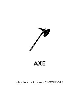 axe icon vector. axe sign on white background. axe icon for web and app
