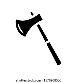 Axe Icon Vector Simple Flat Style Stock Vector (Royalty Free ...