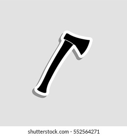 Axe  icon - vector  sticker