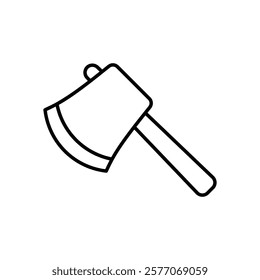 Axe icon vector stock illustration