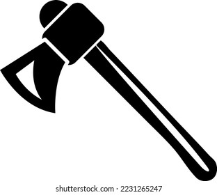 axe icon vector symbol template on white background..eps
