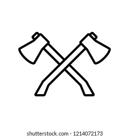 axe icon vector template