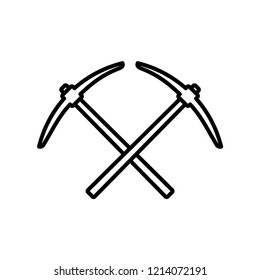 axe icon vector template