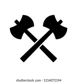 axe icon vector template