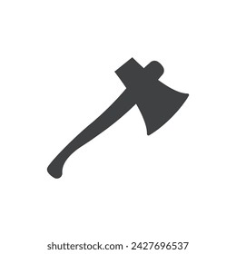 Icono de hacha plantilla vectorial ilustración logo diseño