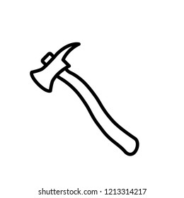 axe icon vector trendy template