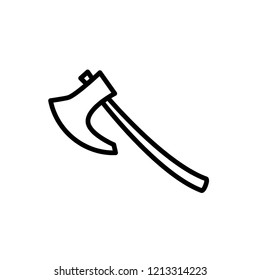 axe icon vector trendy template