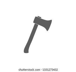 Axe icon. Wood axe vector design. 