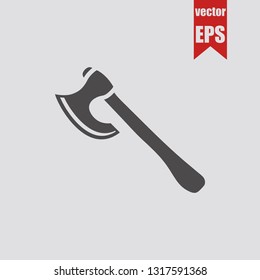 Axe icon.Vector illustration.
