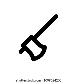Axe icon,vector illustration. Flat design style. vector axe icon illustration isolated on White background, axe icon Eps10. axe icons graphic design vector symbols.