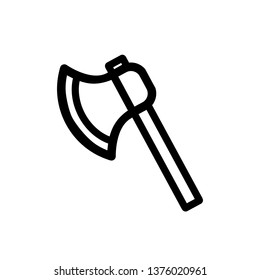 Axe icon,vector illustration. Flat design style. vector axe icon illustration isolated on White background, axe icon Eps10. axe icons graphic design vector symbols.
