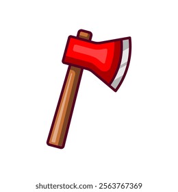 Axe illustration. Axe icon. Vector axe.