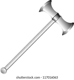 Axe isolated on white background - vector