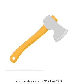 Axe isolated on white background