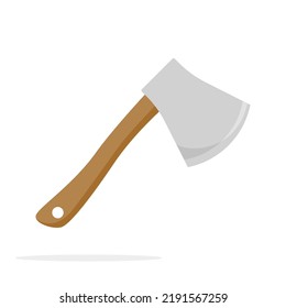Axe isolated on white background