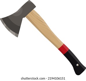 axe isolated on white background