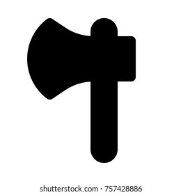 axe isolated on white background