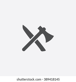 axe knife Icon