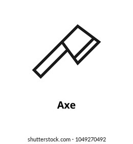 Axe Line Icon