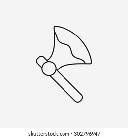 axe line icon
