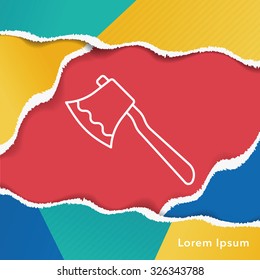 axe line icon