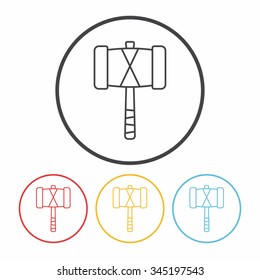 axe line icon