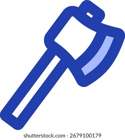 axe line style icon design
