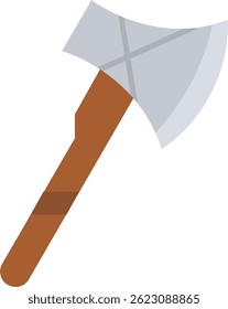 Axe Line vector Icon Design