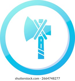 Design de ícone de vetor Linha Ax