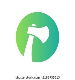 Axe Logo Design Vector Template. Axe Logo Symbol