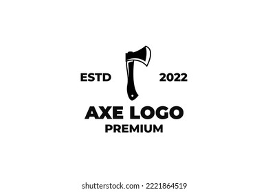 Axe logo design vector template illustration