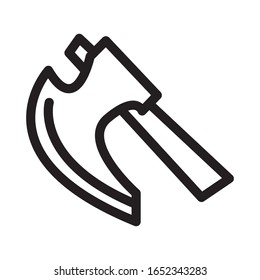 axe logo icon vector illustration