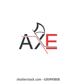 AXE  logo letter design