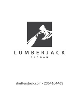 Axe Logo Simple Design Illustration Symbol Template