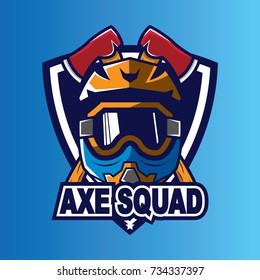 Axe logo for sport team