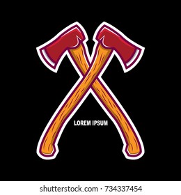 Axe logo for sport team