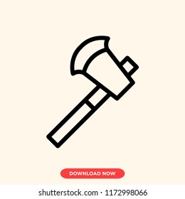 Axe modern vector style. Axe icon concept. Axe icon for web and app.