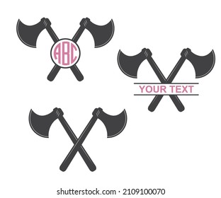 SVG De Marco De Monograma Ax, SVG De Bombero, SVG De Monograma Ax, Clipart De Ax, Vector Ax, 
