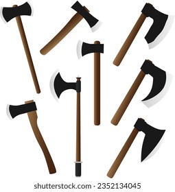 Axe and other melee weapons models