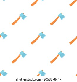 Axe pattern seamless background texture repeat wallpaper geometric vector