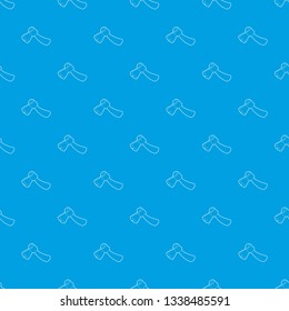 Axe pattern vector seamless blue repeat for any use