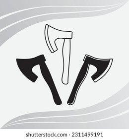 
Axe, Axe Silhouette,Lumberjack Eps, Axe Clipart, Cross Axe, Woodcutter Eps