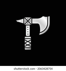 Silber platziertes Metallsymbol