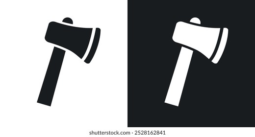 Axe solid vector icon pack