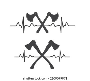 Ax SVG, SVG, Ax Clipart, Vector Ax, SVG de latido cardíaco cruzado, 