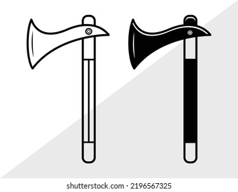 Axe SVG Printable Vector Illustration