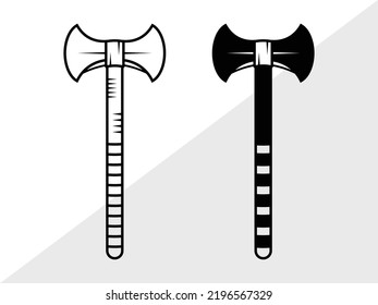 Axe SVG Printable Vector Illustration