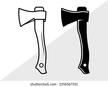 Axe SVG Printable Vector Illustration